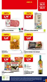 Volantino ALDI settimana 45 Pagina 23: Casteltorre Passerina Terre d'Abruzzo IGT €1,79, BBQ Brioche Burger Bun Classic €1,49