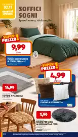 Volantino ALDI settimana 45 Pagina 26: Parure copripiumino in cotone percale €9,99