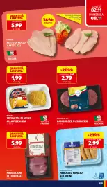 Volantino ALDI settimana 45 Pagina 7: Martini Cotoletta di suino alla pizzaiola €1,99, Hamburger Piemontese €2,79
