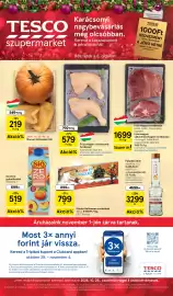 Tesco akciós újság | Szupermarket Oldal 1: Magyar Halloween tők €219,00, Friss magyar csirkecomb €579,00