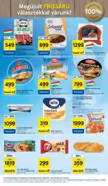Tesco akciós újság | Szupermarket Oldal 3: Hajdú lapkasajt €499,00, Medve ömlesztett sajt €499,00