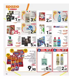 Volantino Spazio Conad Pagina 10: Deodorante per ambienti Air Wick, Panno catturapolvere Conad €2,99