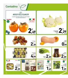 Volantino Spazio Conad Pagina 14: Patate Selenella €2,59, Cavolfiori bianchi sfusi €2,29