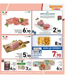 Volantino Spazio Conad Pagina 17: Lombo di suino senza osso €5,90