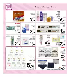 Volantino Spazio Conad Pagina 4: Rasoio bilama Conad Essentiae €2,19, Salviette igienizzanti multisuperfici Conad €1,99