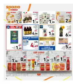 Volantino Spazio Conad Pagina 8: Pomodoro S. Marzano dell'Agro Sarnese - Nocerino DOP Saporidintorni Conad €1,00