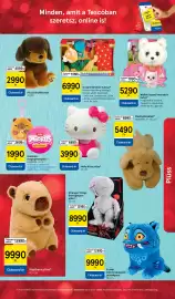 Tesco akciós újság Oldal 23: Corgi interaktív kut Yus €6.990,00, Plüss kölyökkutya €2.990,00
