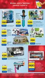 Tesco akciós újság Oldal 25: Silverlit talkimon robot €2.990,00, Silverlit activepod robot €13.990,00