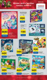 Tesco akciós újság Oldal 28: Dixit Kids €8.690,00, Frakk és a macskák társasjáték €5.890,00