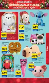 Tesco akciós újság Oldal 3: Harry Potter hedvig €14.990,00, Walk Along Puffy €4.290,00