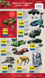 Tesco akciós újság Oldal 8: Távirányítós drónrepülő €7.490,00, Silverlit Robo Express robot €7.390,00