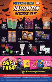 Ritchies catalogue week 44 Page 12: Halloween Scream Mask €2,00, Halloween Goblet €3,50