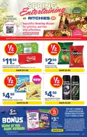Ritchies catalogue week 44 Page 1: Coca-Cola or Mount Franklin Lightly Sparkling Varieties €11,50