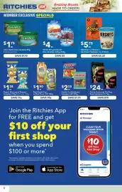 Ritchies catalogue week 44 Page 6: Poppin Microwave Popcorn Varieties €1,25, Real Foods Corn or Rice Thins €1,50