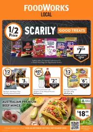 Foodworks catalogue week 44 Page 1: Coca-Cola Soft Drink €2,40, Birds Eye Oven Bake Fish Fillets €6,50