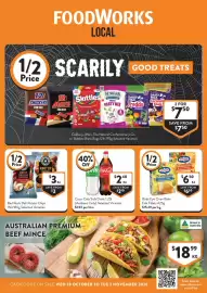 Foodworks catalogue week 44 Page 1: Coca-Cola Soft Drink €2,40, Birds Eye Oven Bake Fish Fillets €6,50