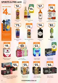 Foodworks catalogue week 44 Page 17: Captain Morgan 6%, Johnnie Walker Red or Smirnoff Ice Double Black 6.5% €55,00