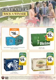 Foodworks catalogue week 44 Page 18: Carlton Dry €59,00, Heineken Lager €55,00