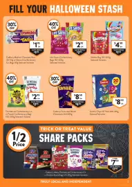 Foodworks catalogue week 44 Page 3: Cadbury Medium Chocolate Bars €1,95, Smith's Chips 20 Pack Selected Varieties €8,50
