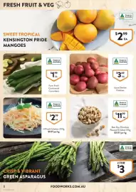 Foodworks catalogue week 44 Page 8: Pre-Packed Mushroom Cups/Sliced €3,49, Lebanese Cucumbers €2,99