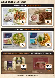 Foodworks catalogue week 44 Page 9: Global Cooked and Peeled Prawns €9,95, Australian Lamb BBQ Chops €19,99
