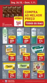 Folheto ALDI semana 44 Página 10: Queijo de S. Jorge DOP €4,55, Parmalat molho bechamel €1,15