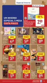 Folheto ALDI semana 44 Página 15: Agroaguiar castanhas peladas €5,69, Milsani logurte batido com maçã-canela €0,89