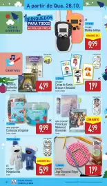 Folheto ALDI semana 44 Página 16: Home creation pintura por números/diamantes sortido €4,99, Minipeluches Sortido €5,99