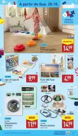 Folheto ALDI semana 44 Página 17: Jogos de Lógica IQ €9,99, Toylin Mascote Interativa €14,99