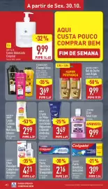 Folheto ALDI semana 44 Página 28: Natural honey gel de duche com argão €9,99, Schwarzkopf champô gliss €3,69