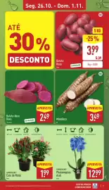 Folheto ALDI semana 44 Página 3: Mandioca €3,49, Gardenline phalaenopsis azul €12,99