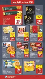 Folleto ALDI semana 45 Página 10: Gullón galletas digestive de avena y chocolate €1,99, Valor chocolate con almendras €3,95