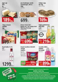 Real akciós újság Oldal 2: Jacobs 3in1 instant kávé €699,00, Ooops! Excellence kéztörlő €999,00