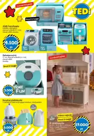 Tedi katalógus Oldal 16: Home Fun robotporszívó €3.300,00, Xl játékkonyha €19.000,00
