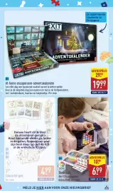 ALDI folder | Speelgoed Pagina 19: At-Home Escaperoom Adventskalender €19,99, Smart Games Denkspel €6,99