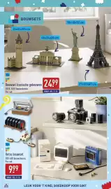 ALDI folder | Speelgoed Pagina 26: Retro bouwset €9,99, Bouwset iconische gebouwen €24,99