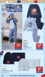 ALDI folder | Speelgoed Pagina 54: Stitch Pyjama €5,99, Stitch Fleece onesie €7,99