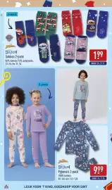 ALDI folder | Speelgoed Pagina 56: Stitch Sokken 2-pack €1,99, Disney Stitch Pyjama's 2-pack €9,99