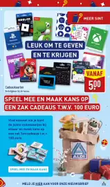 ALDI folder | Speelgoed Pagina 61: Cadeaukaarten €5,00
