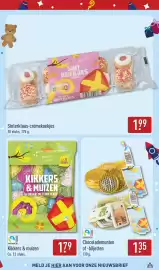 ALDI folder | Speelgoed Pagina 67: Sinterklaas-crèmekoekjes €1,99, Chocolademunten of -biljetten €1,35