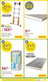 Praxis folder week 44 Pagina 18: Idealco insulation boards, Siniat gips plaat €5,49