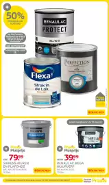 Praxis folder week 44 Pagina 28: Sikkens binnenmuurverf €79,99, Renaulac mega muurverf €39,99