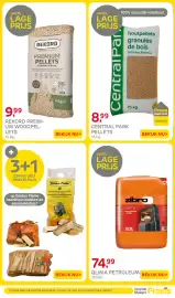 Praxis folder week 44 Pagina 43: Zibro qlima petroleum €74,99, Rekord premium woodpellets €9,99