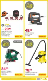Praxis folder week 44 Pagina 45: Black+Decker deltaschuurmachine BE-W230BC-QS €29,99, Worx decoupeerzaag WX463 €48,99