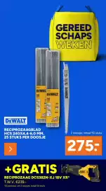 BOUWMAAT folder Pagina 5: DeWalt Reciprozaaagblad €275,00