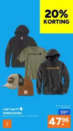 BOUWMAAT folder Pagina 50: Carhartt Werkkleding €47,96