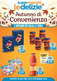 Volantino Le Delizie del Sud Pagina 1: Barilla pasta di semola formati normali €0,69, Fruttolo Nestlé €1,59