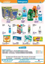 Volantino Le Delizie del Sud Pagina 12: Quasar vetri spray €2,19, Tenderly Fazzoletti Carezza €1,09