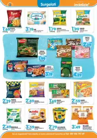 Volantino Le Delizie del Sud Pagina 3: Frosta tortini spinaci/ortolano €1,69, Orogel broccoli rosette €1,79