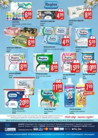 MOKPOL gazetka Strona 12: CHUSTECZKI 3-WARSTWY harmonia REGINA €4,99, Papier Toaletowy Maxi Rumianek Regina €11,99